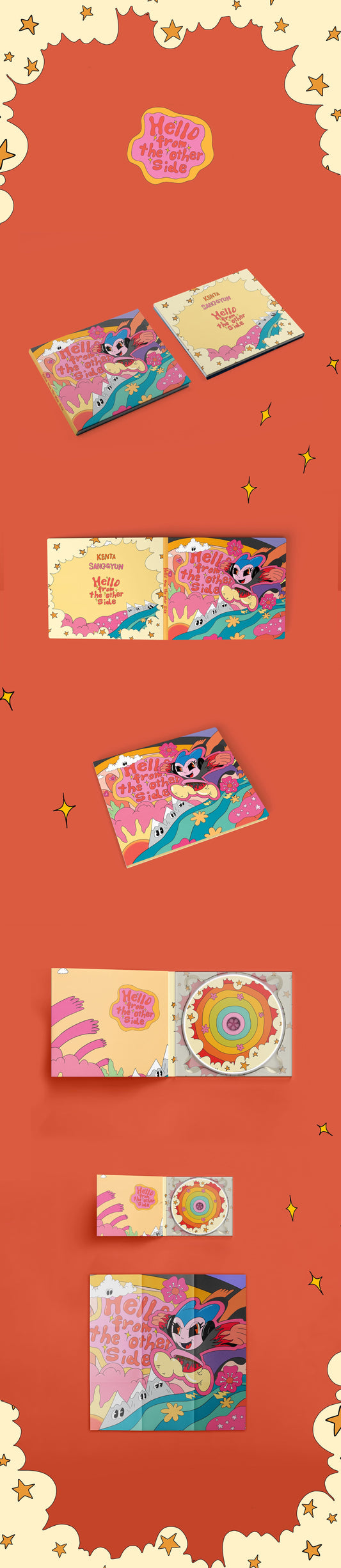 KENTA SANGGYUN 1st EP Album [Hello from the other side]