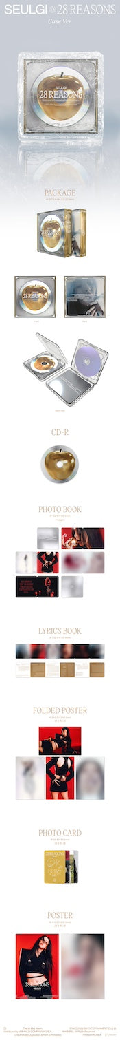 SEULGI 1st Mini Album [28 Reasons] (Case Ver.)