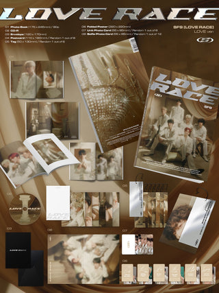 SF9 15th Mini Album [LOVE RACE]