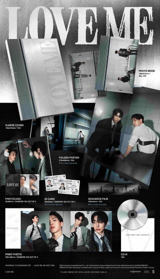 SHOWNU X HYUNGWON EP [LOVE ME] (LOVE ME OR NOT VER. / LOSING CONTROL VER.)