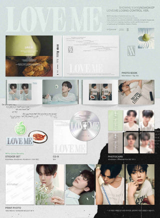 SHOWNU X HYUNGWON EP [LOVE ME] (LOVE ME OR NOT VER. / LOSING CONTROL VER.)