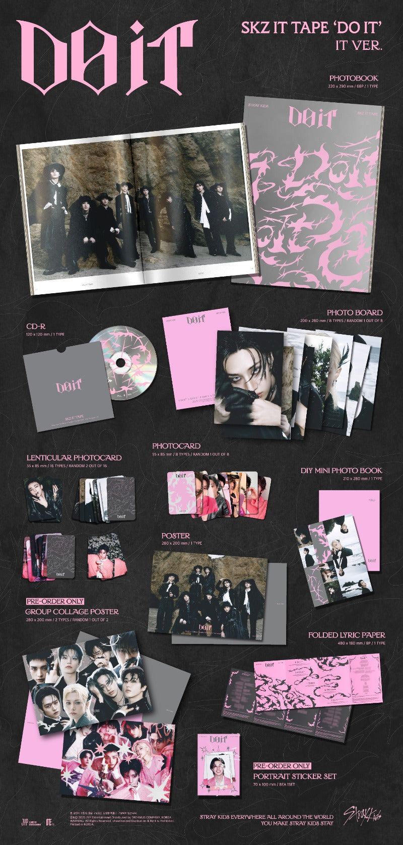 Stray Kids SKZ IT TAPE [DO IT] (IT VER.)