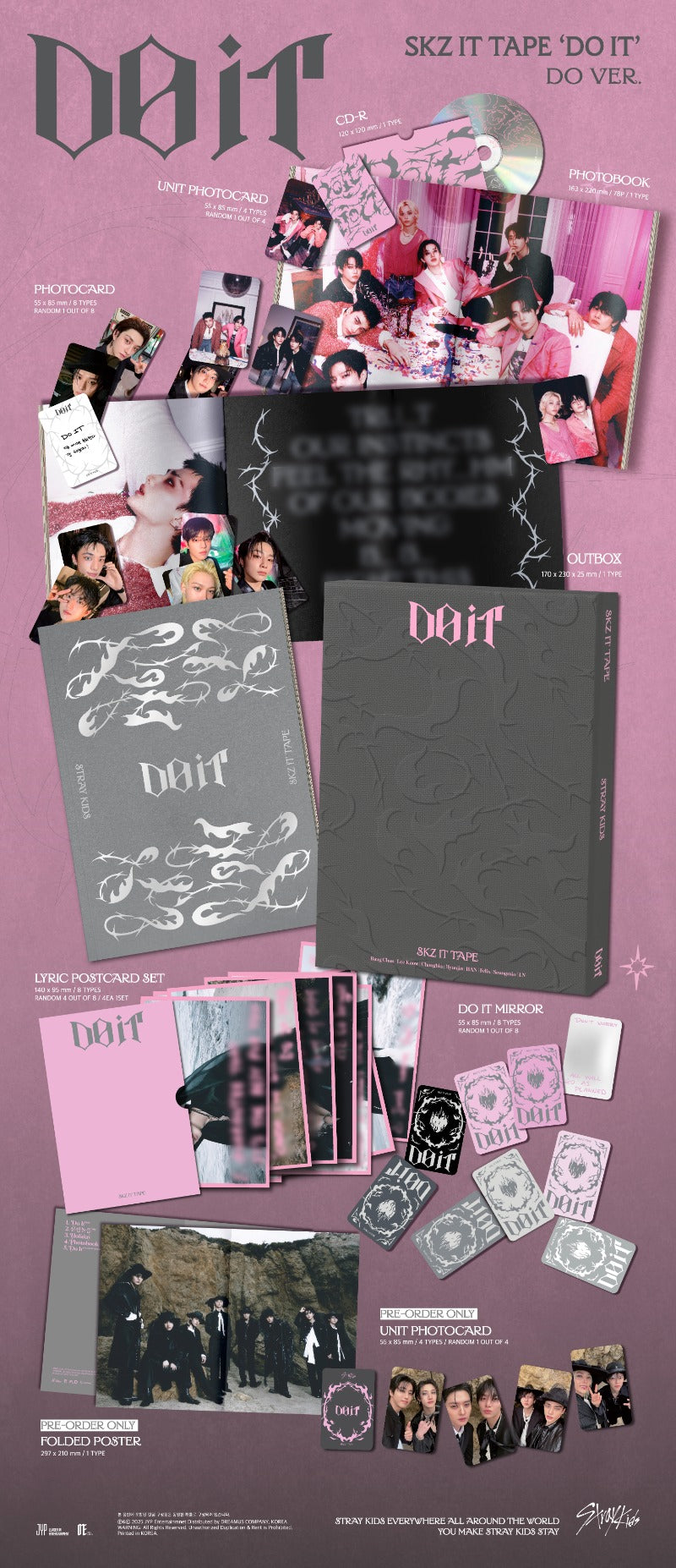 Stray Kids SKZ IT TAPE [DO IT] (DO VER.) (Limited)