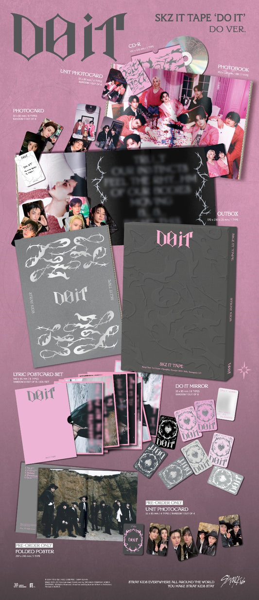 Stray Kids SKZ IT TAPE [DO IT] (DO VER.) (Limited)