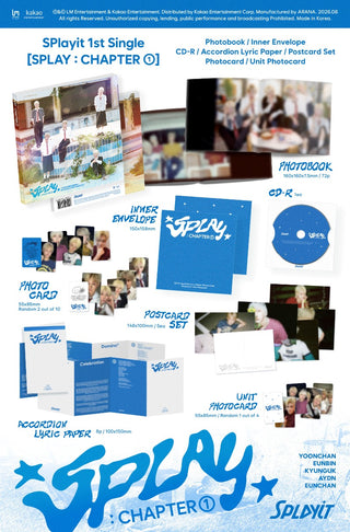 [PRE-ORDER] Splayit 1st Single Album [SPLAY : CHAPTER 01]