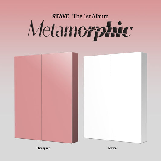 STAYC 1st Full Album [Metamorphic] (Cheeky Ver. / Icy Ver.)