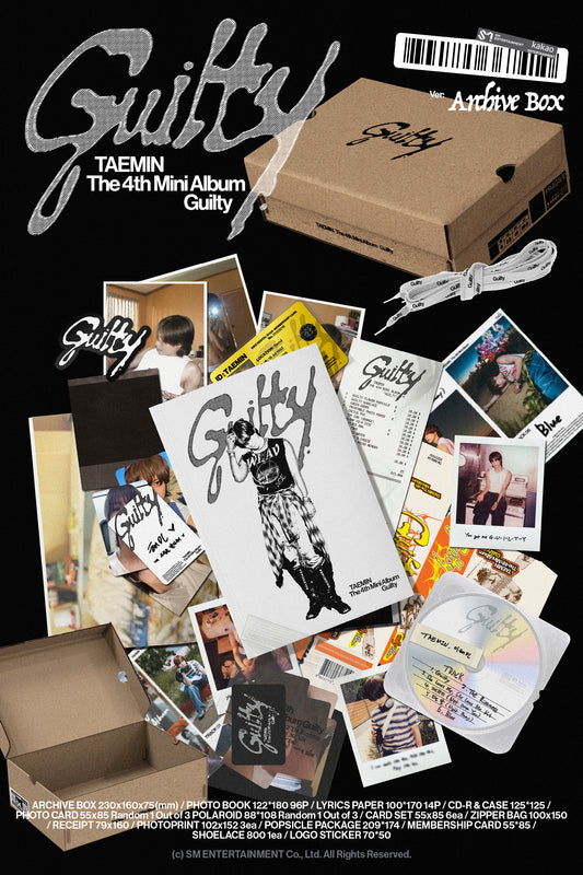 TAEMIN 4TH MINI ALBUM [Guilty] (Box Ver.)