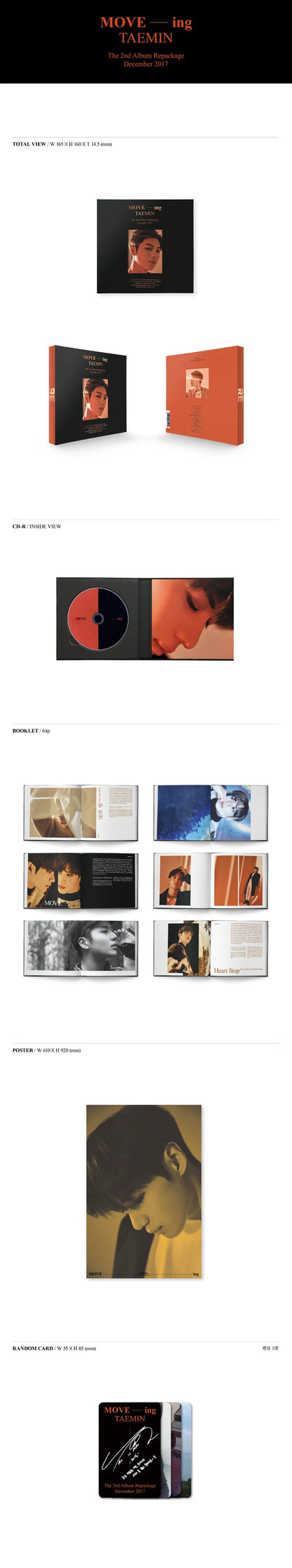 TAEMIN ALBUM VOL.2 repackage [MOVE-ing]