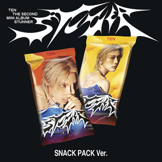 TEN 2nd Mini Album [STUNNER] (Snack Pack QR Ver.)