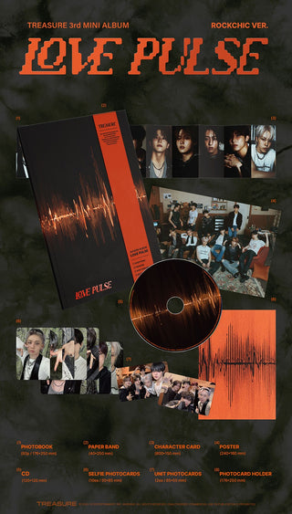 TREASURE 3rd Mini Album [LOVE PULSE] (Photobook Ver)