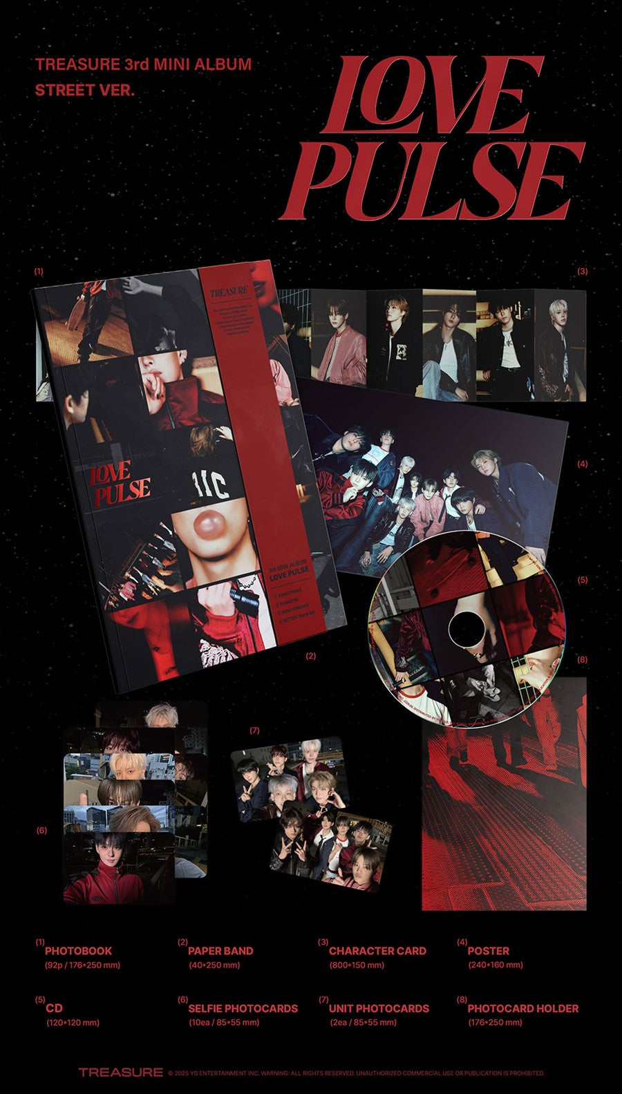 TREASURE 3rd Mini Album [LOVE PULSE] (Photobook Ver)