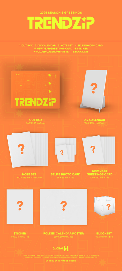 TRENDZ 2025 SEASON'S GREETINGS [TRENDZiP]