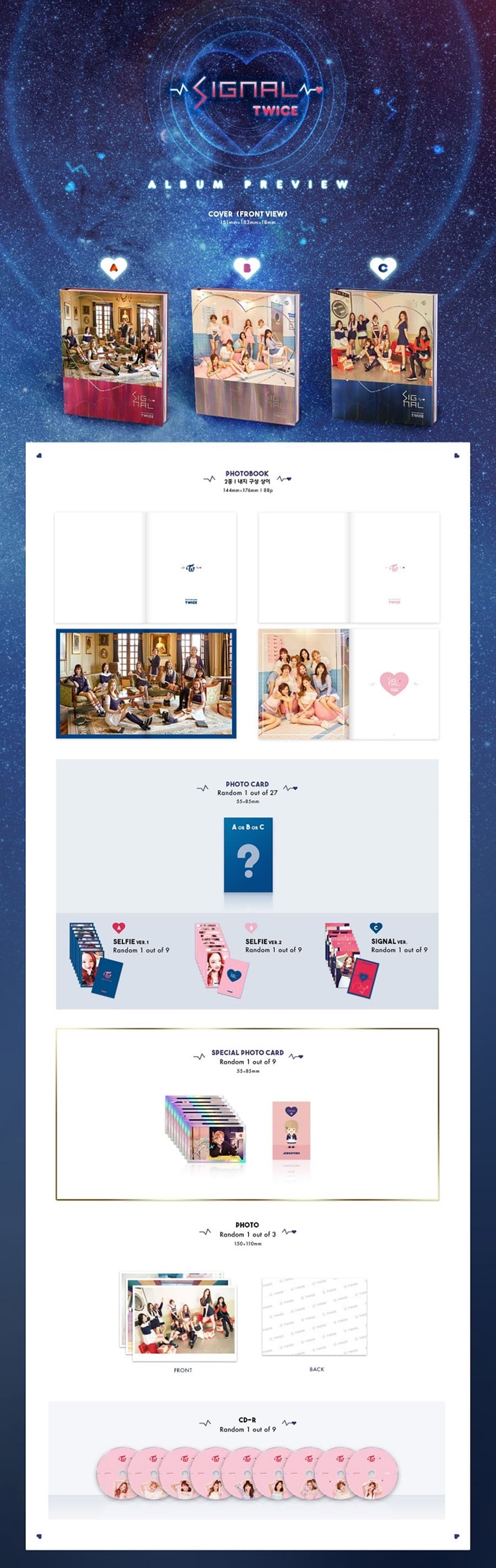 TWICE 4th Mini Album [Signal]