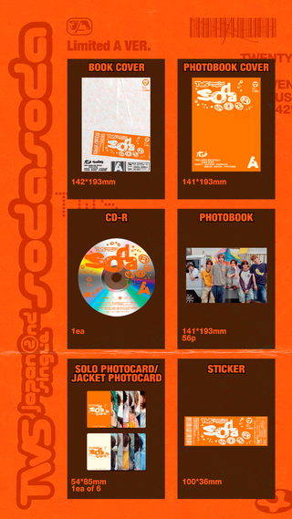 [PRE-ORDER] TWS [JP] 2nd Singe Album [SODA SODA] (Limited A Ver.)