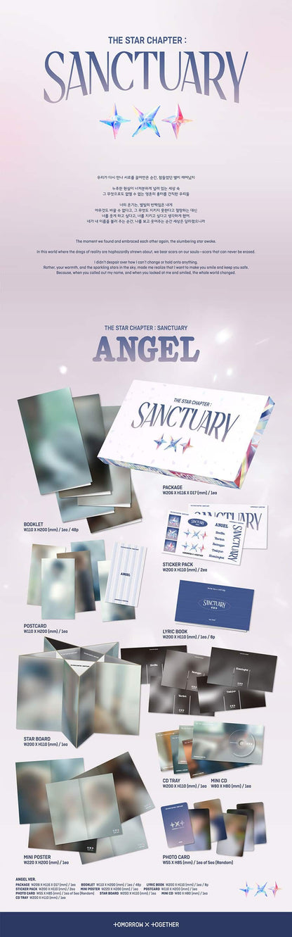 TOMORROW X TOGETHER 7th Mini Album [The Star Chapter : SANCTUARY] (ANGEL Ver.)