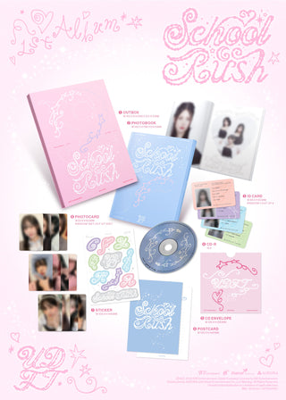 UDTT 1st Single Album [School Rush]