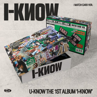 U-KNOW (TVXQ) 1st Full Album [I-KNOW] (Match Card Ver.) (Smart Album)