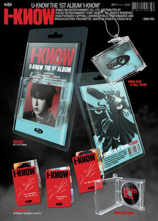 U-KNOW (TVXQ) 1st Full Album [I-KNOW] (SMini Ver.) (Smart Album)