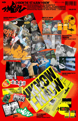 U-KNOW (TVXQ) 1st Full Album [I-KNOW] (Tabloid Ver.)