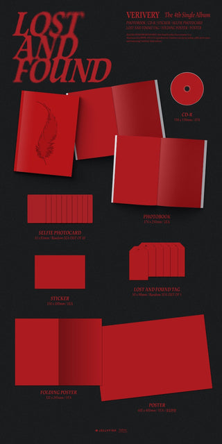 VERIVERY 4th Single Album [Lost and Found] (Photobook Ver.)