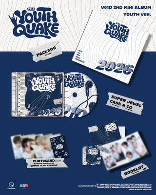 [PRE-ORDER] V01D 2nd Mini Album [YOUTHQUAKE] (YOUTH ver./QUAKE ver.)