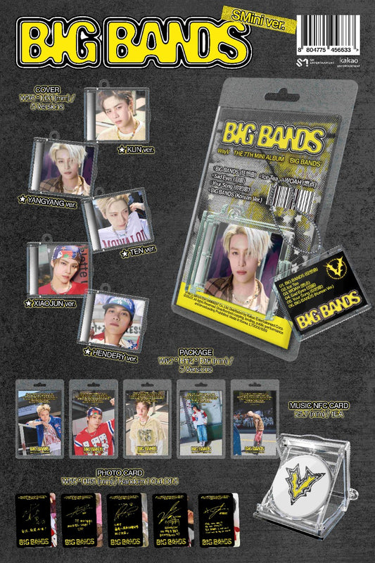 WayV 7th Mini Album [BIG BANDS] (SMini Ver.)