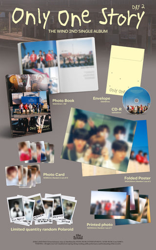The Wind 2nd Single Album [Only One Story]