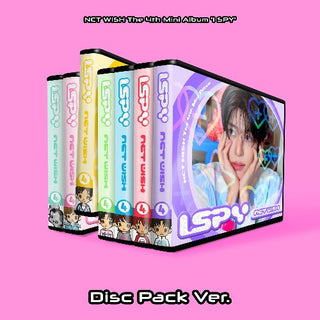 [PRE-ORDER] NCT WISH Mini 4th EP [I SPY] (Disc Pack Ver.)