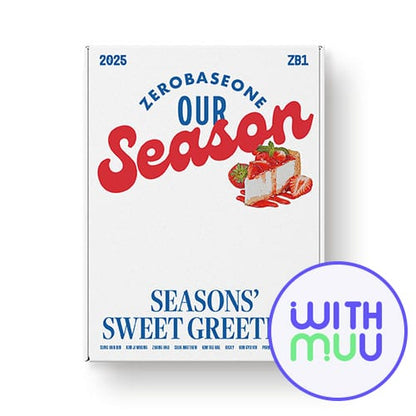 [WITHMUU POB] ZEROBASEONE 2025 Season's Greetings [OUR Season]