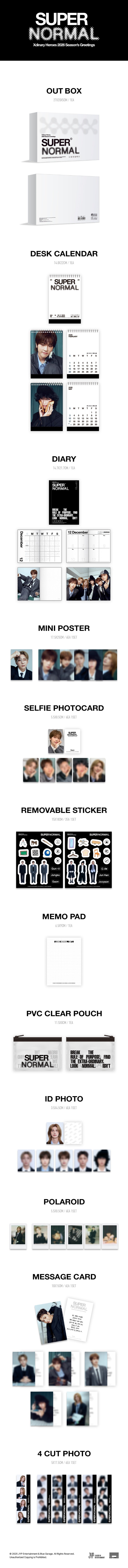 Xdinary Heroes(엑스디너리 히어로즈) 2026 Season’s Greetings [SUPER NORMAL]