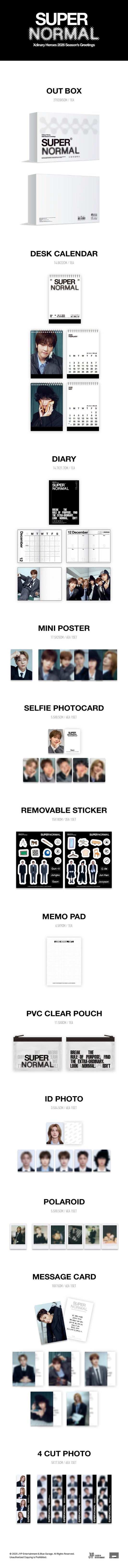 Xdinary Heroes(엑스디너리 히어로즈) 2026 Season’s Greetings [SUPER NORMAL]