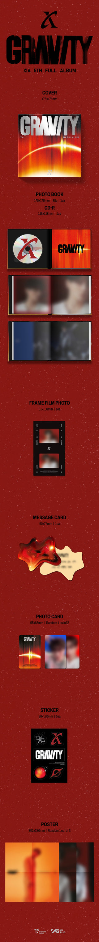 XIA 5th FULL ALBUM [GRAVITY] (Orbit Ver.)