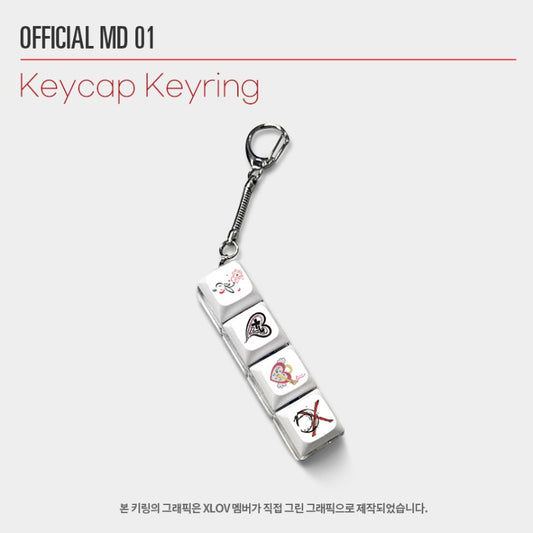 XLOV 2ND FAN FANMEETING [CLOXE 2U] Official MD (Keycap Keyring)