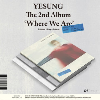 [PRE-ORDER] YESUNG (Super Junior) The 2nd Album [Where We Are] (Photobook Ver.)