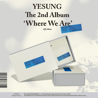 [PRE-ORDER] YESUNG (Super Junior) The 2nd Album [Where We Are] (QR Ver.)