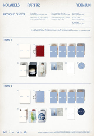 YEONJUN (TXT) 2nd Mini Album [NO LABELS: PART 02] (Photocard Case Ver.)