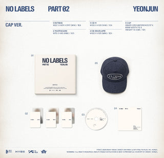 YEONJUN (TXT) 1st Mini Album [NO LABELS: PART 02] (Cap Ver.)