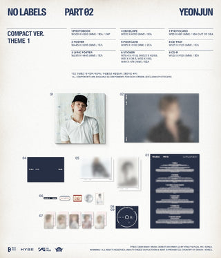 YEONJUN (TXT) 2nd Mini Album [NO LABELS: PART 02] (Compact Ver.)