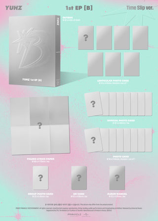 [PRE-ORDER] YUHZ 1st EP [B] (Time Slip ver.)